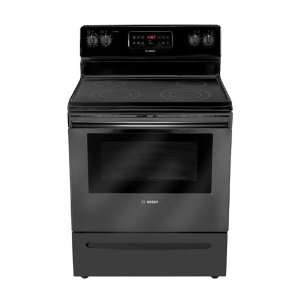  Bosch HES3063U 30 In. Black Freestanding Electric Range 