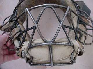 Antique Vintage Lowe Campbell Catchers Mask Baseball  