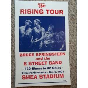 Bruce Springsteen and the East Street Band Playing At Shea Stadium 