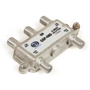  4 Way Coax Cable Splitter 1GHz Electronics