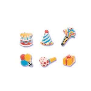  Birthday Celebration Sugar Cupcake & Cake Decoration Topper 