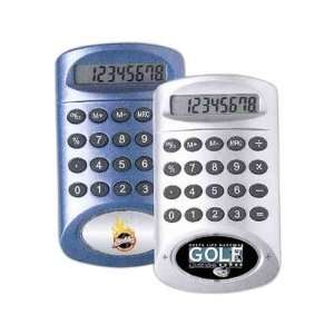  Logo Plus   Calculator with flip out stand on back 