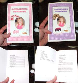 Easy Bake Oven Recipes Childrens Cookbook Custom Personalized w/Photo 