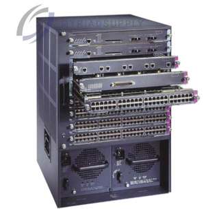 Cisco WS C6509 E Cisco Catalyst 6500 Series Bundle w/ 2x WS SUP720 
