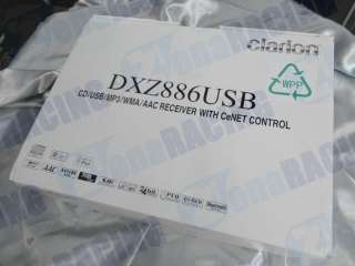 Clarion High End Car Head unit DXZ886USB Player 1 Din  USB WMA CD 