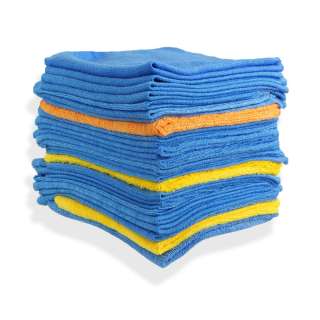   16 x 16 Microfiber Towel   Lint Free Streak Free Cleaning & Polishing