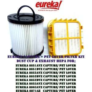 Eureka Capture/ Pet Lover HEPA Filter Kit For Models 8851, 8852, 8853 