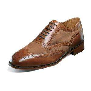 FLORSHEIM Mens Marlton Dress Shoe, Cognac Leather 12064  