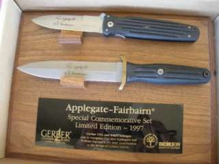 AuthenticApplegate Fairbairn Collector knives 2630/3000  
