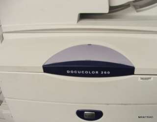 XEROX DOCUCOLOR 260 DOCU COLOR PRINTER COPIER SCANNER WITH FIERY 