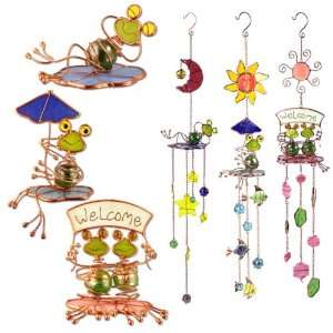  Frog Sun Catchers, Set of 3