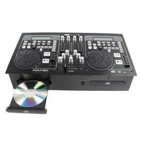  Dual Dj CD Player with Mixer Musical Instruments