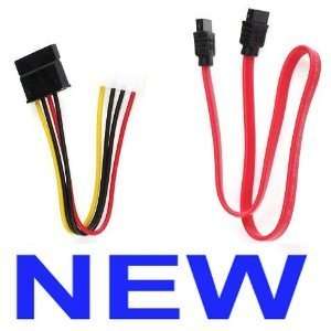   Data Cable + IDE to SATA Cable Adapter for Hard Drives & CD ROM Drives