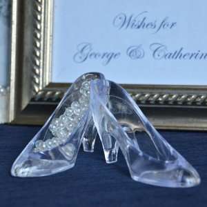  Plastic Cinderella Slipper (8 Count)   Clear Arts, Crafts 