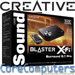 Creative Sound Blaster X FI 5.1 Surround Sound Ext. USB  