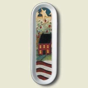   No Place Like Home Decorative Ceramic Spoon Rest by Highland Graphics