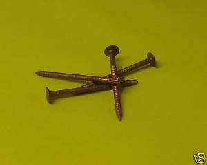Copper Roofing / Slate Nails Ring Shank 11ga, 1/2 lb  