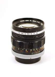 CANON FL 85mm f1.8 Fast Prime Lens w/ Genuine Canon Caps  