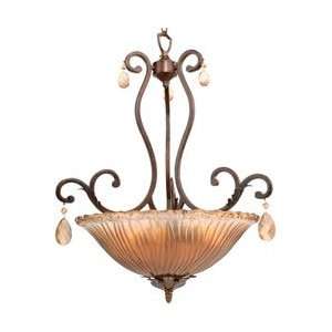   Donna, Antique Bronze Finish with Champagne Glass