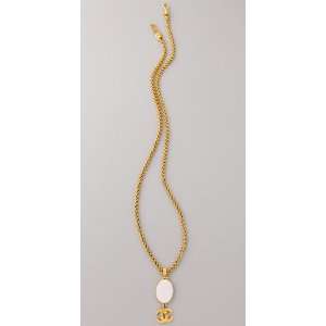  WGACA Vintage Vintage Chanel Opal Drop Necklace Jewelry