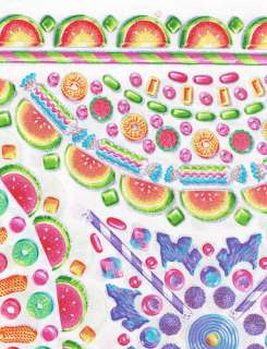 Quilt Quilting Fabric Cotton Candy Large Medallion White Purple Pink 