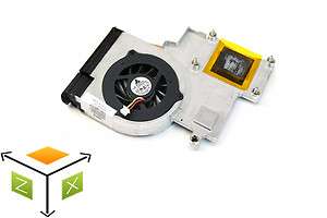 HP Pavilion dv2000 431851 001 Cooling Fan and CPU HeatSink  