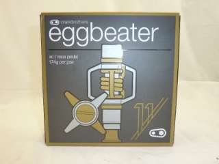 11 Crank Brothers Eggbeater 11 pedals Titanium NEW 641300114952 
