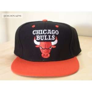  Chicago Bulls Vintage Wool Snapback Hat 