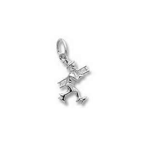 Chimney Sweep Charm   Sterling Silver