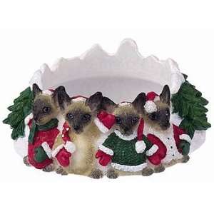  Christmas Siamese Cat Candle Ring