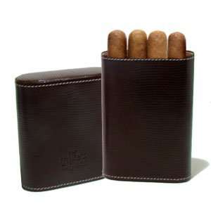  Cigar Case MikeS Travel Cigar Leather Pouch With 4 Bauza 