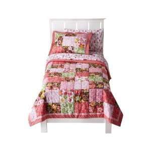 Circo® Blossom Quilt Set   Pink (Full) 