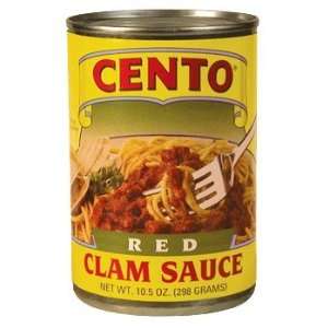 Cento Red Clam Sauce case pack 12  Grocery & Gourmet Food