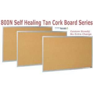    800 Series Aluminum Framed Cork Board   20 X 40