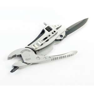 Cutlery Multi Tool Pliers, Adjustable Wrench, Knife, Drivers Oth 