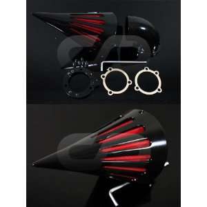   Harley Deuce FXSTD Black Spike Clean Air Filter/Intake Automotive