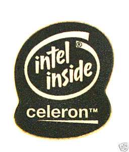 Original Intel Inside Celeron Aufkleber 17 x 20mm [77]  