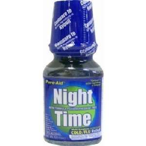   Aid Night Time Cold and Flu Relief 6 oz Case Pack 48 