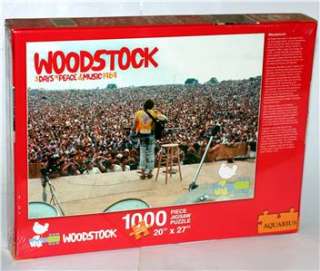 WOODSTOCK 1969 Music Festival 1000 Pc JIGSAW PUZZLE New  