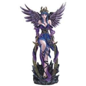   Angel Wings And Swords Collectible Figurine Statue