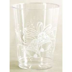    Wedding Bells 10 oz Plastic Tumblers 125 Pack