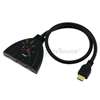 6Ft HDMI Cable M/M Gold+1 to 3 HDMI Switch For 1080p HDTV PS3  