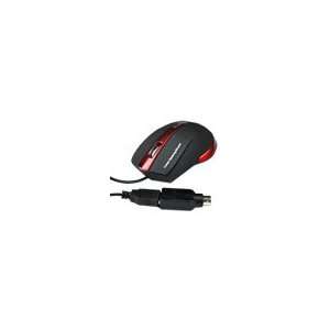   Wired Mouse 1600 DPI Red for Lenovo computer