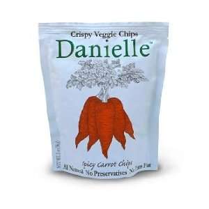 DANIELLE Gluten Free   Premium Hand Cooked Chips Spicy Carrot  