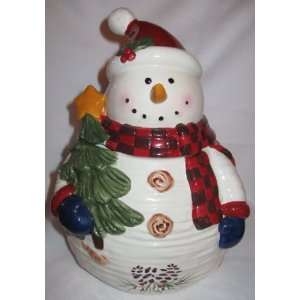  Snowman Cookie Jar 