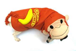 Monkey Dog Costume   Great for Halloween   