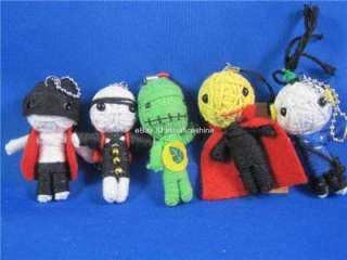 GREETINGS,YOU ARE WATCHING 50pcs Voodoo doll keychains cell phone 