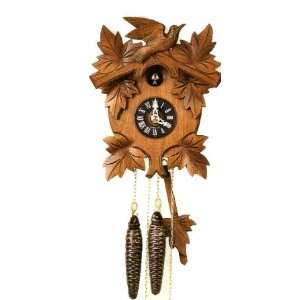  German Cuckoo Clock with Bird and Leaves
