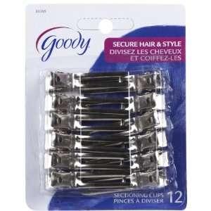  Goody Double Curl Clips, 12ct Beauty
