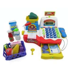   Calculator, Play Money and Food Shopping Playset for kids Toys
